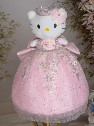 Ballet Pink Coquette Kitty for Quinceanera