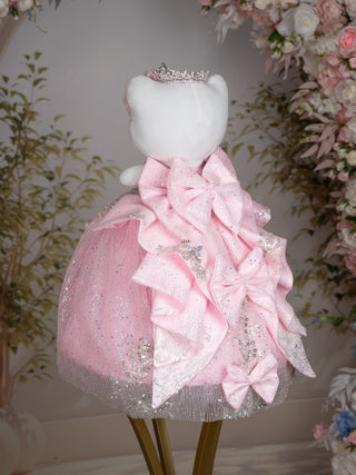 Ballet Pink Coquette Kitty for Quinceanera