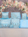Light Blue Quinceanera Snowflake theme Quinceanera package 2