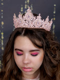 Blush Rose gold Quinceanera crown