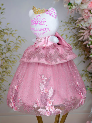 Dusty Pink Quinceanera Doll