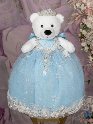 light blue winter dress Light Blue Winter Wonderland Quinceanera Package Set