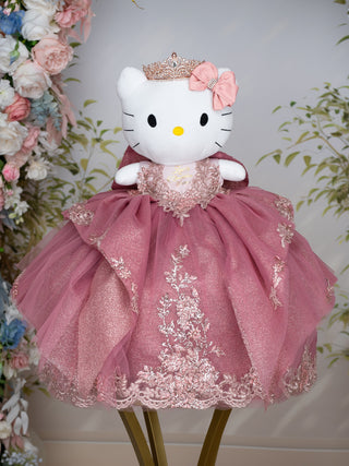 Dusty Rose Kitty quince doll