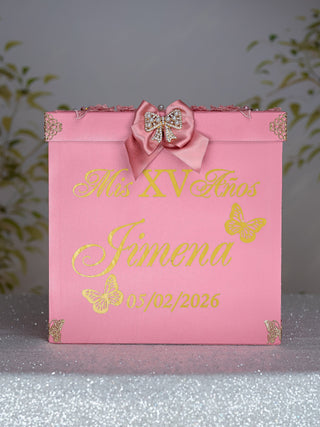 Dusty Rose with Bow full quinceanera package