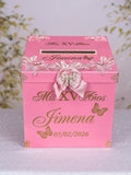 Dusty Pink with Bow Quinceanera mega package with Teddy Bear