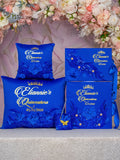 Royal Blue with Gold Butterfly Quinceanera package 1