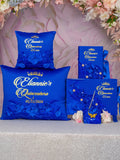 Royal Blue with Gold Butterfly Mass Quinceanera package
