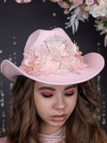 Blush Quinceanera Tejana Hat