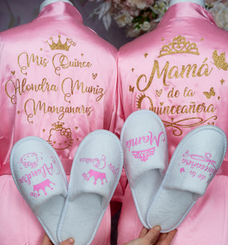 Light Pink Iridescent quinceanera money card box