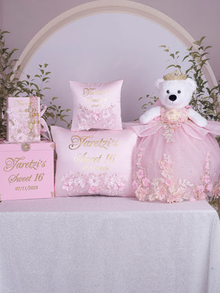 Light Pink and Gold Quinceanera Package 4