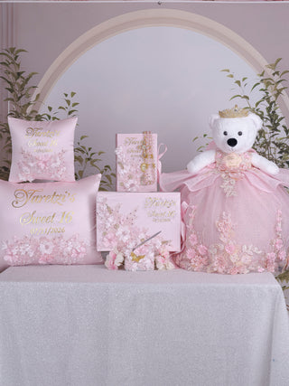 Light Pink and Gold Quinceanera Package 3