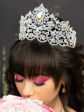 Big quinceanera crown tornasol