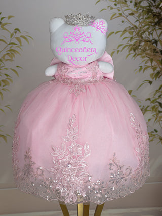 Pink with Bow Kitty for Quinceanera