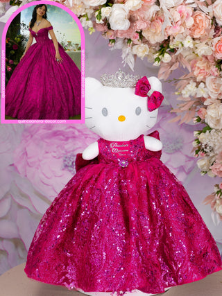 Kitty to match your Quinceanera Dress