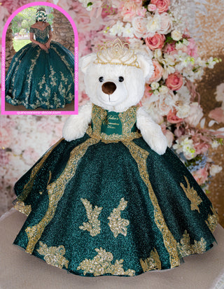 Teddy Bear to match your Quinceanera Dress