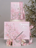 Baby Pink quinceanera toasting package