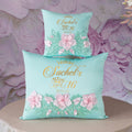 Mint Quinceanera Pillows Set