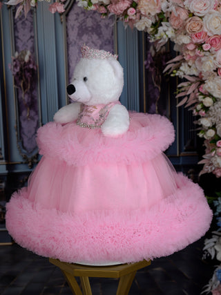 Pink oso de quinceanera