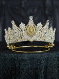 Gold Virgen de Guadalupe Quinceanera Crown