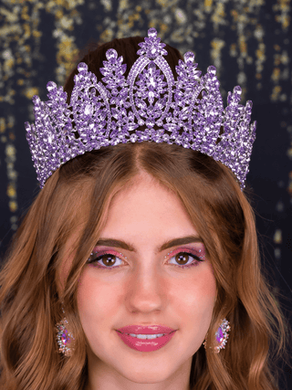 Lilac quinceanera crown