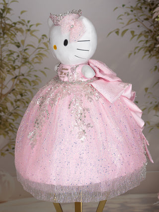 Ballet Pink Coquette Kitty for Quinceanera
