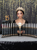 Black 18 Candles Set for Debut & 18th Birthday