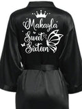 Robe Sweet 16 black with silver