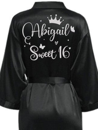 Robe Sweet 16 black with silver