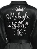 Robe Sweet 16 black with silver