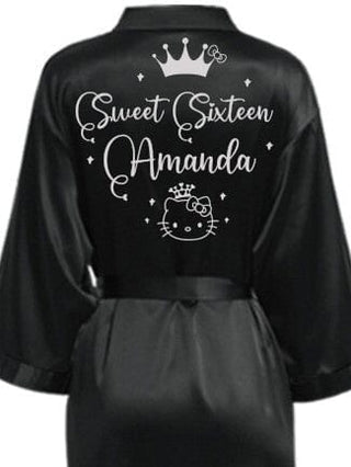 Robe Sweet 16 black with silver