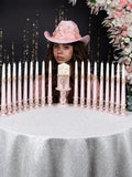 Blush Gold 18 Candles Set for Debut & 18th Birthday