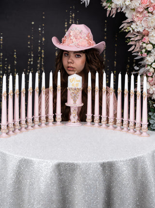 Blush Gold 18 Candles Set for Debut & 18th Birthday