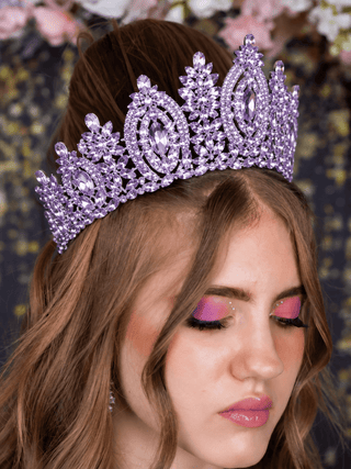 Lilac quinceanera crown