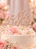 Rose Gold Quinceañera Cake Topper Mis 15 Años