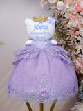 [Kitty] Lavender Gold Quinceanera Hello Kitty