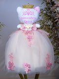Champagne Dusty Pink Quinceanera Last Doll