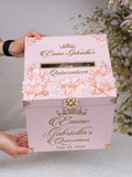 Blush Quinceanera Money Card Box