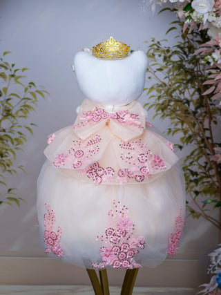Champagne Dusty Pink Quinceanera Last Doll