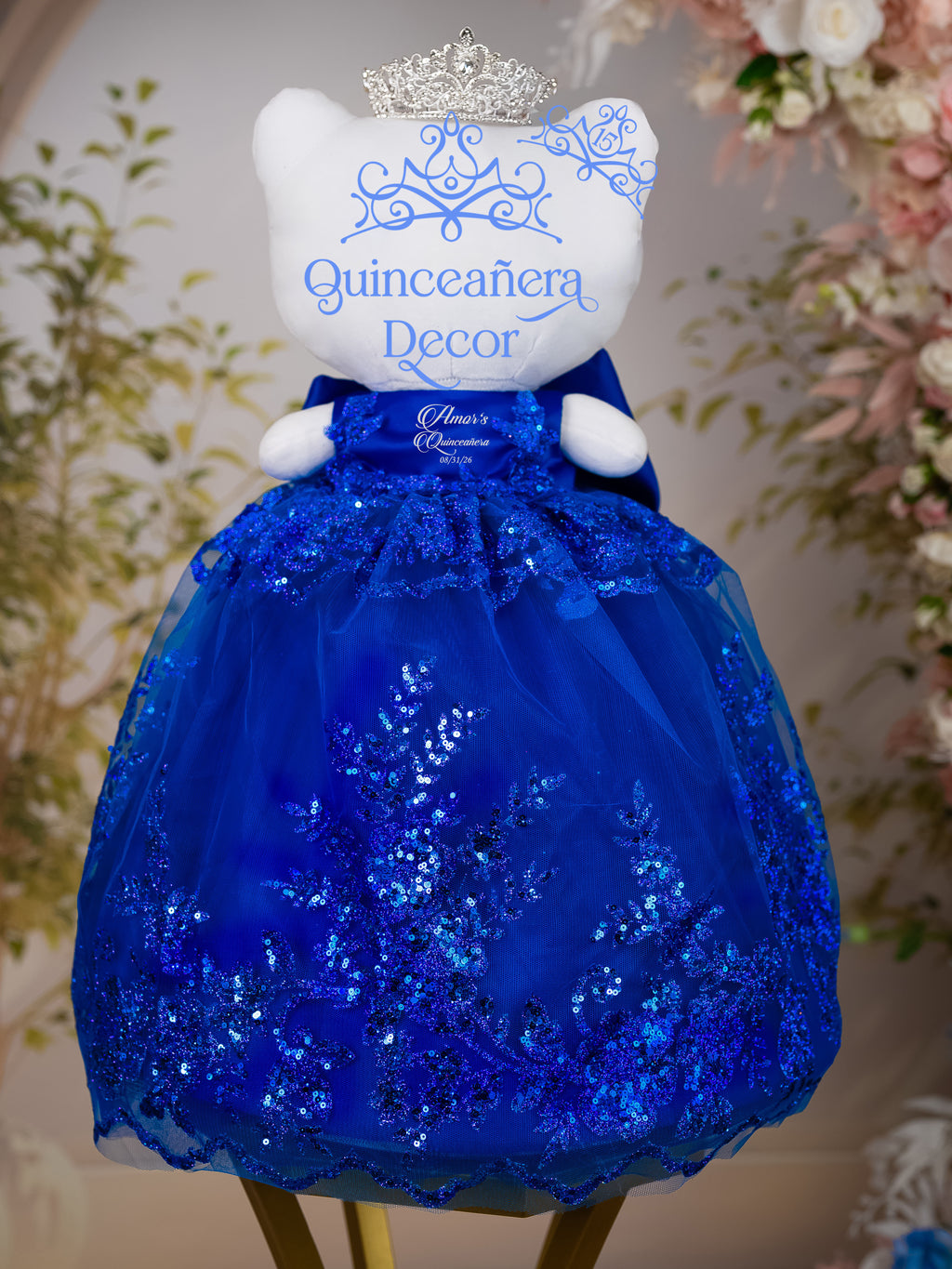 Quinceanera Royal blue Ultima Muneca |Quince Royal last toy dress Quinceanera Royal blue Ultima Muneca |Quince Royal last toy dress
