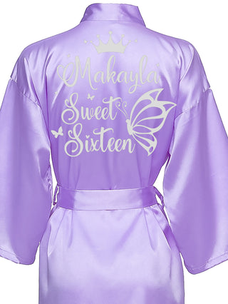 Robe Sweet 16 lilac with silver