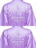 2 Batas quinceanera Lilac with Silver