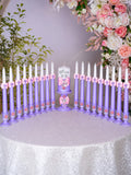 Lilac Pink with Bow 18 Candles Set for Debut & 18th Birthday