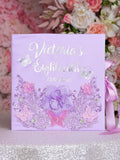 Lilac Pink with Bow 15 candle ceremony for quinceanera