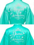 2 Batas quinceanera Mint with Silver