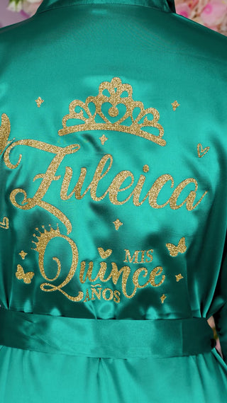 QUINCE ROBE Quinceanera Robe Robe Sweet 16  QUINCE Batas Quinceanera Batas 