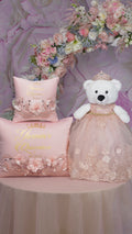 quinceanera pillows set and doll, pillow set for quinceanera, quinceanera last doll, personalized quinceanera pillows set and doll