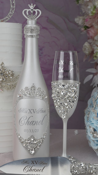 pala y cuchillo quinceanera copa para quinceanera brindi quinceaera set