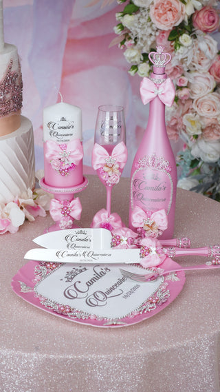 quinceanera brindis set manualidades para brindis de quinceanera brindis de quinceanera set brindis para quinceanera