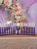 Plum 18 Candles Set for Debut & 18th Birthday