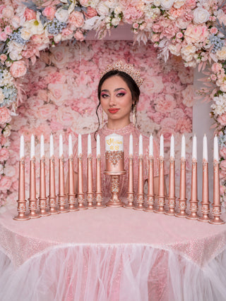 Rose Gold 18 Candles Set for Debut & 18th Birthday